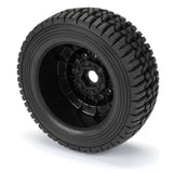 Pro-Line 1/7 Mirage TT Fr/Rr MT Tires Mtd 17mm Blk Raid (2)