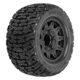 1/10 Bonesaw F/R 2.8" MT Tires Mounted 12mm/14mm Black Raid (2)