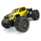 Pro-Line Trencher 5.7in Tires Mounted on Raid Black 8x48 Removable 24mm Hex Wheel 2 for X-MAXX, KRATON 8S & Other Large Vehicles Front or Rear