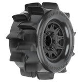 Pro-Line Sand Paw HP BELTED 2.8" Sand Truck Tires Mounted (12mm & 14mm)