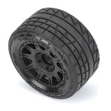 1/18 Menace F/R Street Tires MTD 12mm Black Raid (4): Granite GROM