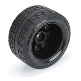 1/18 Menace F/R Street Tires MTD 12mm Black Raid (4): Granite GROM