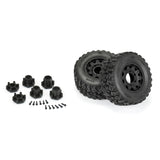 Pro-Line Jaeger HP BELTED F/R 2.8" MT Tires MTD 12mm/14mm Raid (2) DIRECTIONAL
