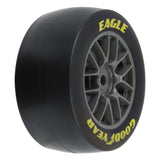 Pro-Line Goodyear Eagle Soft Tire F/R MTD Grey for Losi NASCAR Racecar (4)