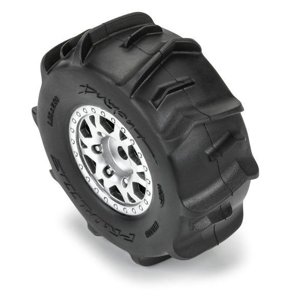 Pro-Line 1/16 Dumont F/R Tires MTD 12mm Black Impulse (4): Mojave GROM