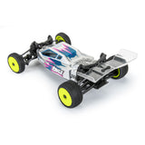 Electron 2.0 F/R Tires Mounted 7mm Yellow (4) for Losi Micro-B