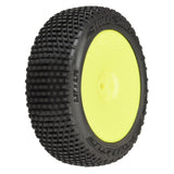 1/14 Hole Shot 3.0 F/R Tire MTD 12mm Yellow Velocity (4) Typhon GROM