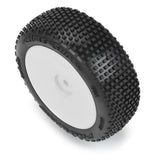 1/14 Hole Shot 3.0 F/R Tire MTD 12mm White Velocity (4): Typhon GROM