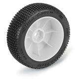 1/14 Hole Shot 3.0 F/R Tire MTD 12mm White Velocity (4): Typhon GROM