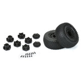 1/10 Pro-Line Gladiator M2 Front/Rear 2.2"/3.0" SC Mounted 12mm Blk Raid (2)