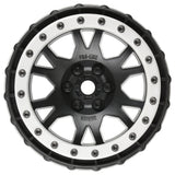 1/5 Impulse Pro-Loc Front/Rear 24mm X-MAXX Wheels (2) Black/Gray