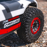 1/10 Raid Bead-Loc F/R 2.2"/3.0" 12 & 14mm SC Wheels (2) Red/Gray