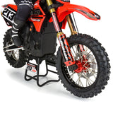 1/4 Pro-Spec Aluminum V2 Bead Front Wheel Black/Red (1): Promoto-MX