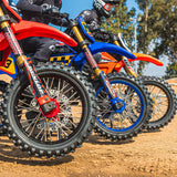 1/4 Pro-Spec Aluminum V2 Bead Front Wheel Black/Red (1): Promoto-MX