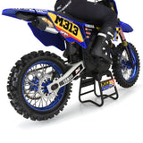 1/4 Pro-Spec Aluminum V2 Bead Rear Wheel Blue/Blue (1): Promoto-MX