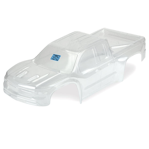 1/5 Pre-Cut 2019 Chevy Silverado Z71 Trail Boss Clear Body: X-MAXX