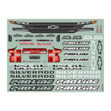 1/5 Pre-Cut 2019 Chevy Silverado Z71 Trail Boss Clear Body: X-MAXX