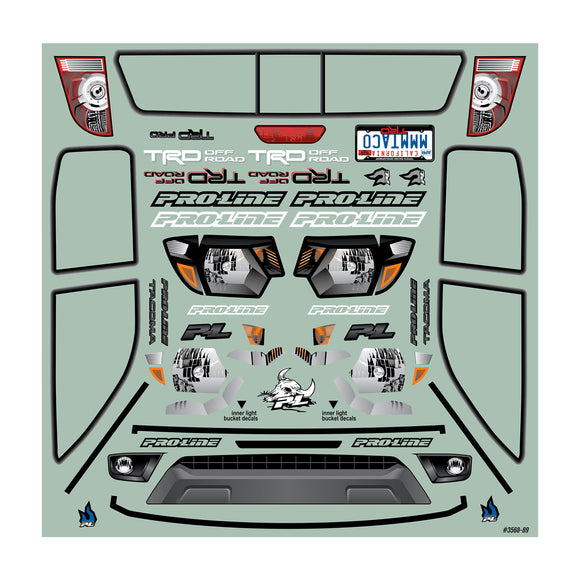 Pro-Line® 1/10 2015 Toyota Tacoma TRD Pro Clear Body 12.3