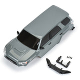 Axial 2024 Toyota 4Runner Hard Body Painted Lunar Rock Gray 132mm Wheelbase