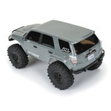 Axial 2024 Toyota 4Runner Hard Body Painted Lunar Rock Gray 132mm Wheelbase