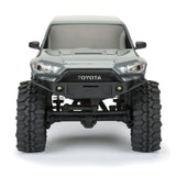 Axial 2024 Toyota 4Runner Hard Body Painted Lunar Rock Gray 132mm Wheelbase