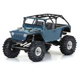 2004 Jeep LJ Clear Body with Trail Cage & Scale Molded Accessories for 12.3" (313mm)