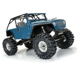 2004 Jeep LJ Clear Body with Trail Cage & Scale Molded Accessories for 12.3" (313mm)