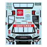 Pro-Line Pre-Cut 2024 Toyota Tundra NASCAR Truck Series Clear Body for Losi NASCAR