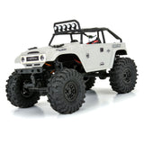 1979 Toyota Land Cruiser FJ40 Clear Body with Trail Cage for Axial SCX24