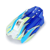 Limited Edition Axis Jagged Body for Arrma Typhon Grom (White/Blue)