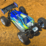 Limited Edition Axis Jagged Body for Arrma Typhon Grom (White/Blue)