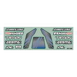 Limited Edition Axis Jagged Body for Arrma Typhon Grom (White/Blue)