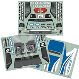 1/10 Pre-Cut Sector Tough-Color Stone Gray Body: Fury