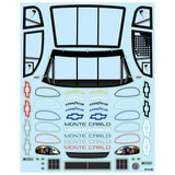 Pro-Line Pre-Cut 1997 Chevy Monte Carlo Clear for Losi NASCAR