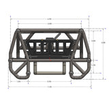 Pro-Line® 1/10 Back-Half Cage for Pro-Line Cab Only Crawler Bodies