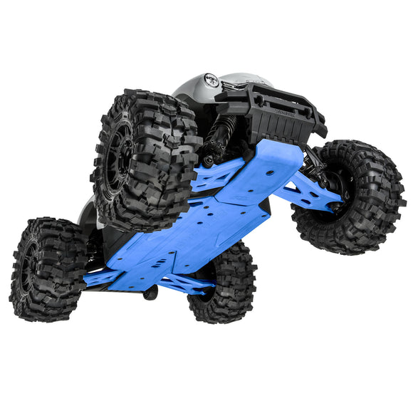 Bash Armor Chassis Protector (Blue) for ARRMA 3S Short WB