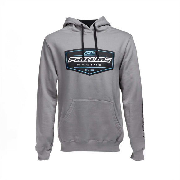 Pro-Line Crest Gray Hoodie - Large