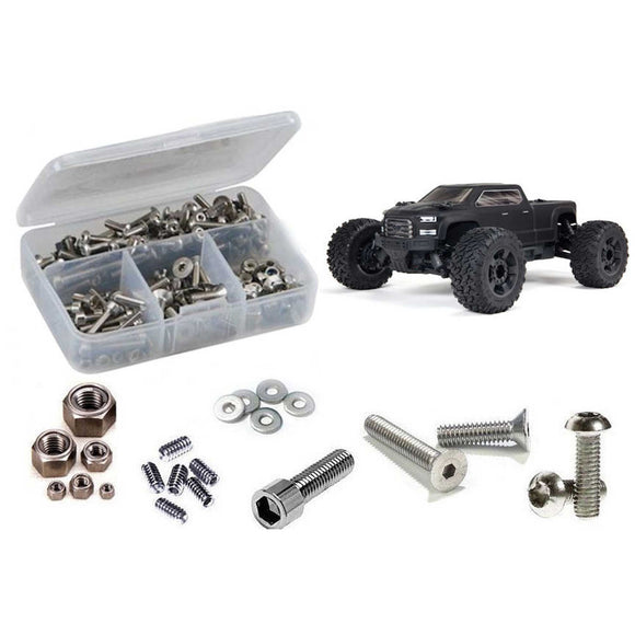 Stainless Steel Screw Kit: ARRMA Big Rock 3S BLX 4X4