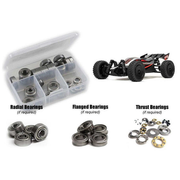 Metal Shielded Bearing Kit, 1/14 ARRMA Typhon GROM 223S BLX