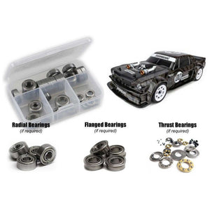 Metal Shielded Bearing Kit: Associated Apex2 Hoonitruck RTR