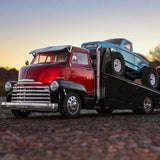 1/10 Redcat Custom Hauler - 1953 Chevrolet Cab Over Engine - Candy Red