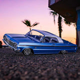 1/10 SixtyFour Chevrolet Impala Hopping Lowrider, Blue/White