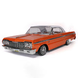 1/10 SixtyFour Chevrolet Impala Hopping Lowrider, Orange/White