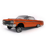 1/10 SixtyFour Chevrolet Impala Hopping Lowrider, Orange/White