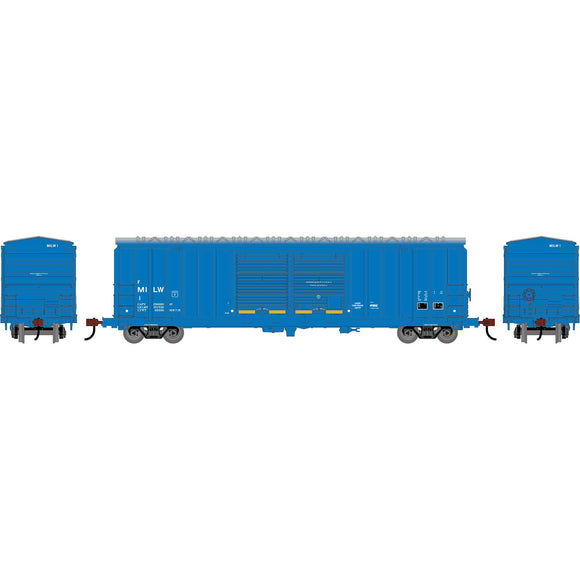 HO 50' FMC 5283 Double Door Box Car, MILW #156038
