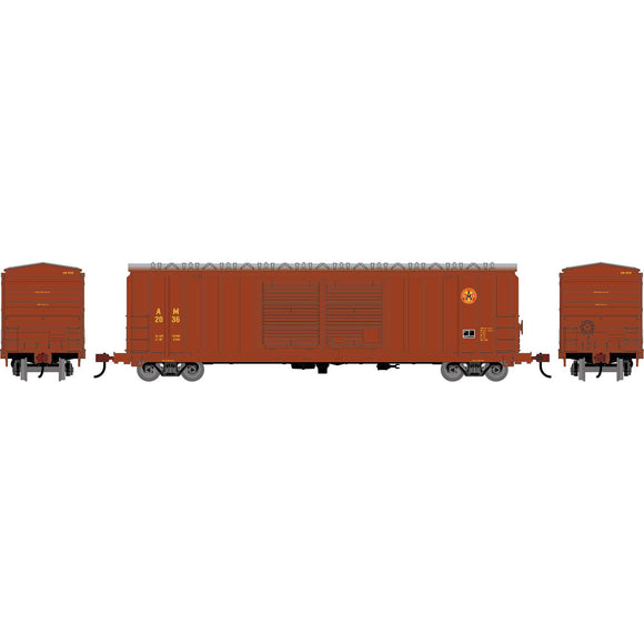 HO 50' FMC 5283 Double Door Box Car, AM #2036