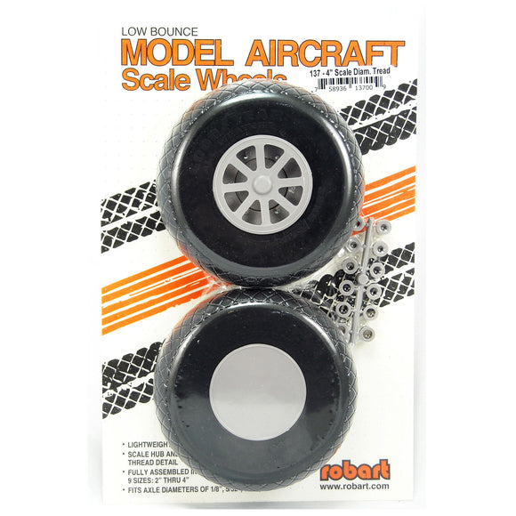UX400-Scale Diamond Tread Wheels