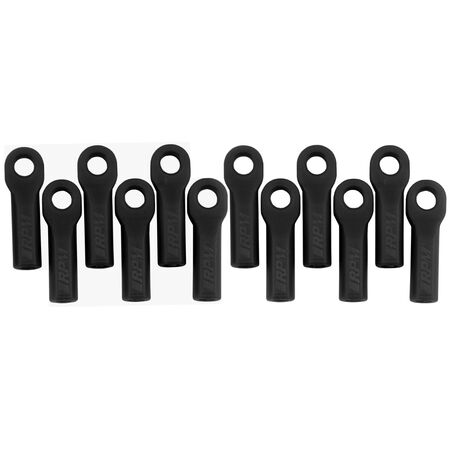 LONG ROD ENDS - BLACK FOR TRAXXAS SLASH/RALLY