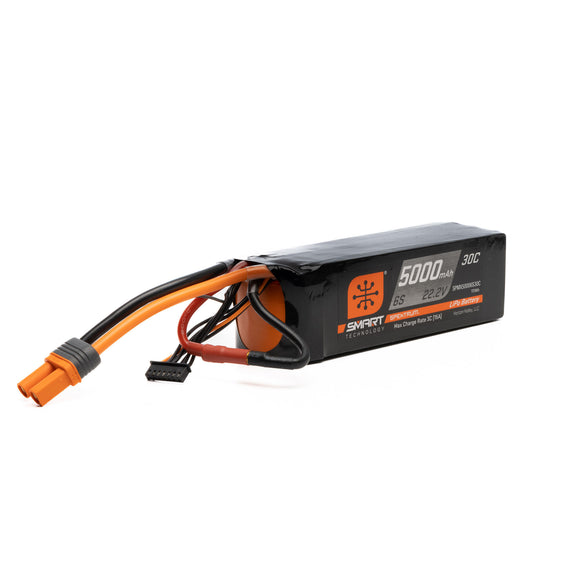 5000mAh 6S 22.2V Smart LiPo 30C; IC5