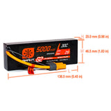 5000mAh 2S 7.4V Smart G2 LiPo 30C Hard Case; IC5